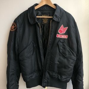 Alpha Industries Bomber Jacket Size Large